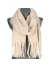 Scarf Szal-ecru