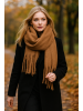 Scarf Szal-brown