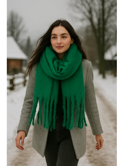 Scarf Szal-green