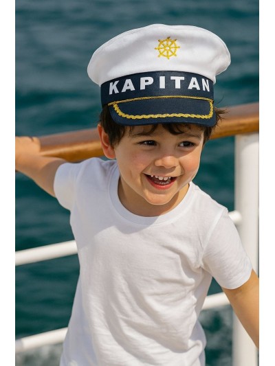 Children's captain cap