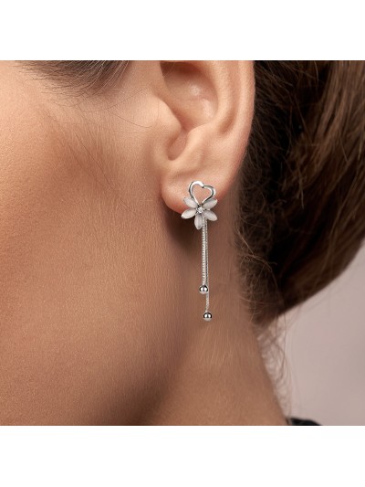 Kolczyki MEO-8 SILVER