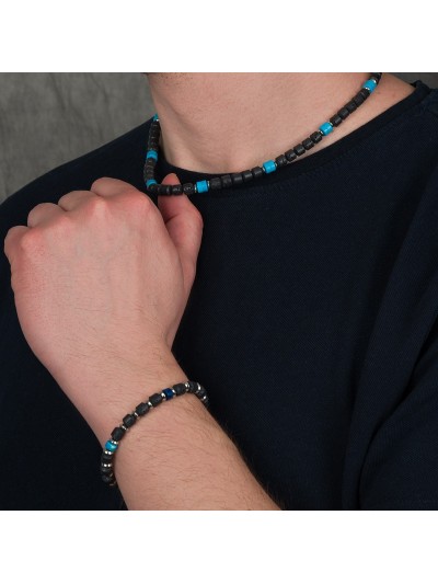 Komplet łańcuszek + bransoletka MEK-6