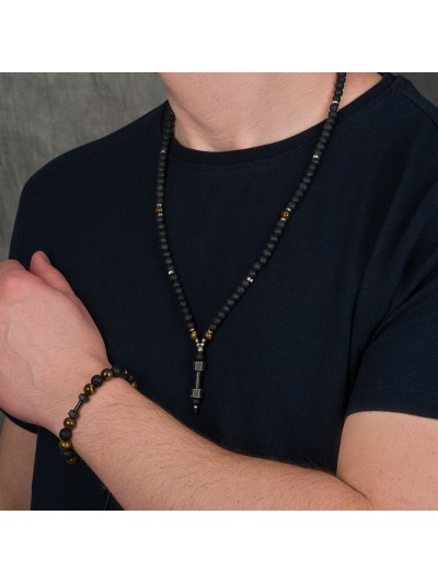 Komplet łańcuszek + bransoletka MEK-8