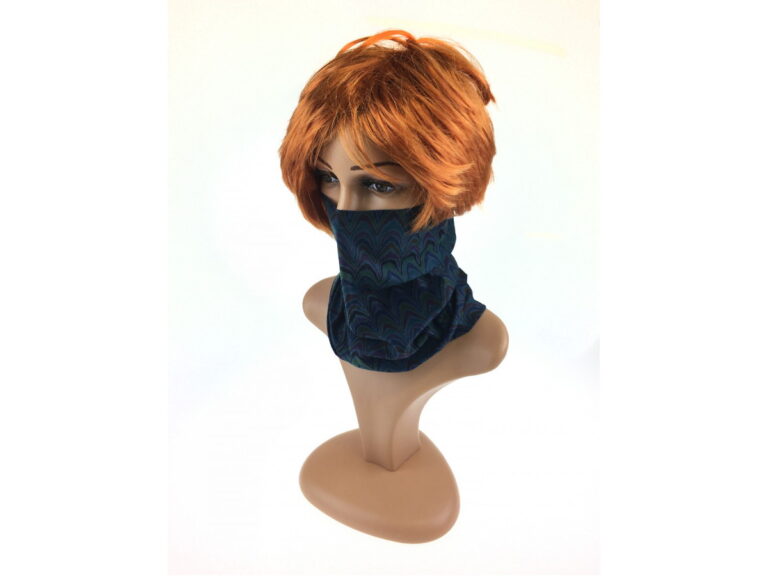 jak wiązać chustę na twarzy