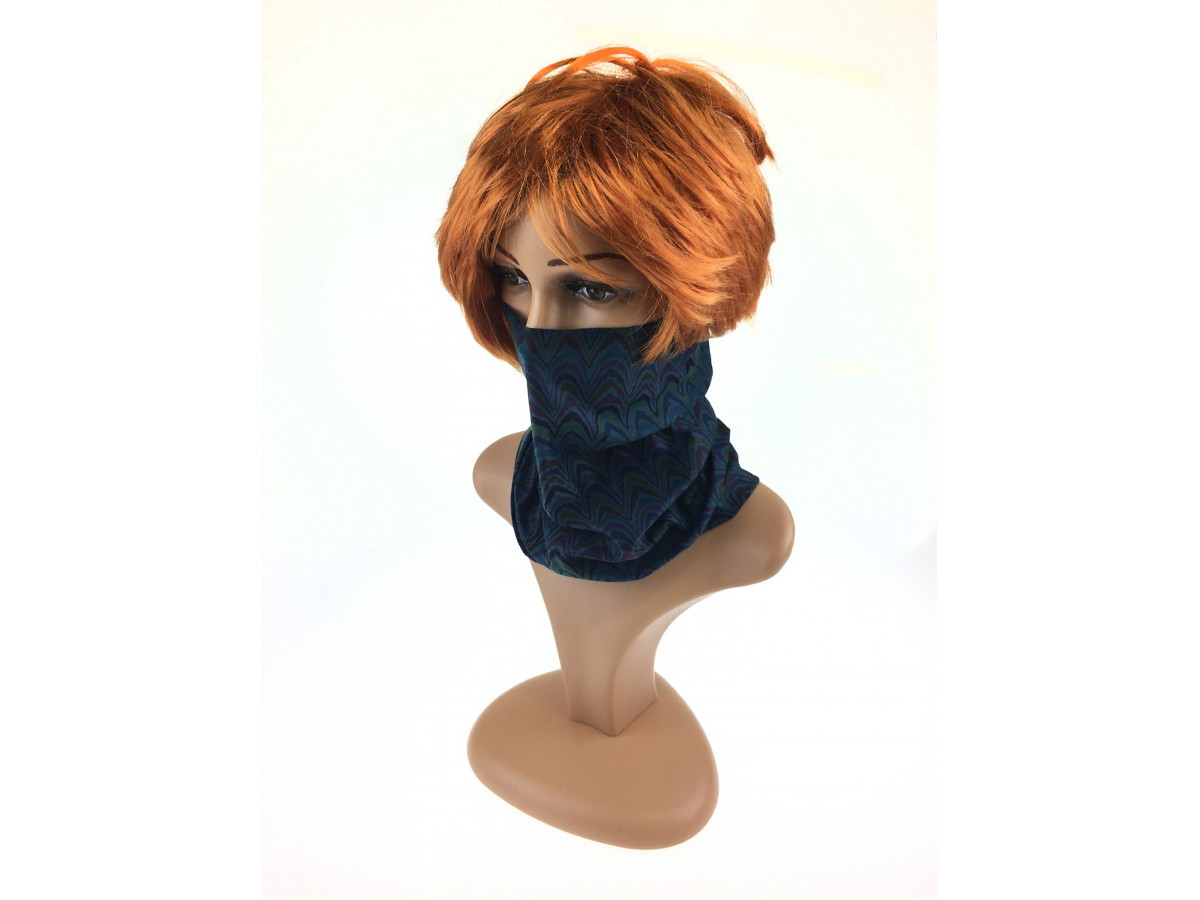 jak wiązać chustę na twarzy