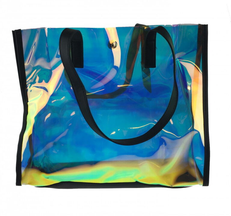 Przezroczyste torby na plażę