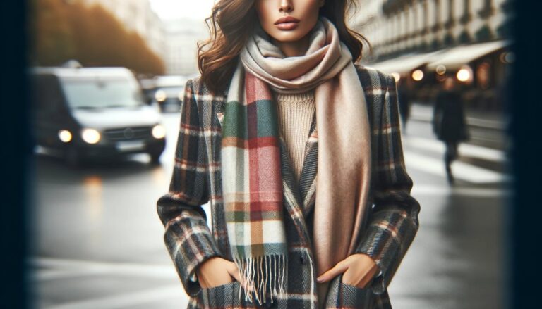 Jaka apaszka do płaszcza w kratę? Sprawdź nasz stylowy przewodnik