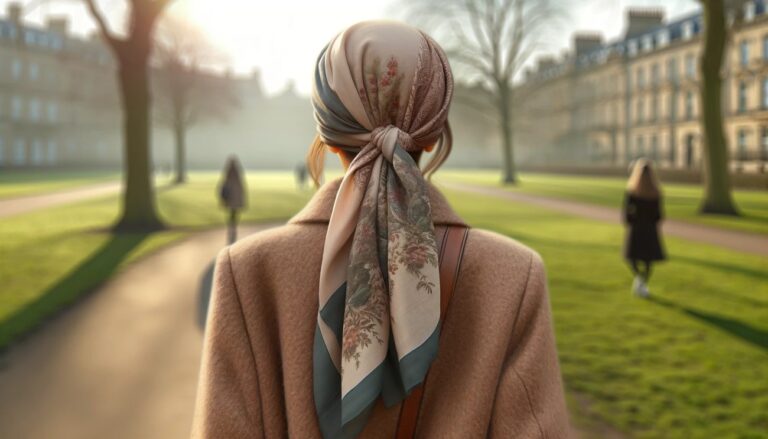 Jak wiązać apaszkę na głowie