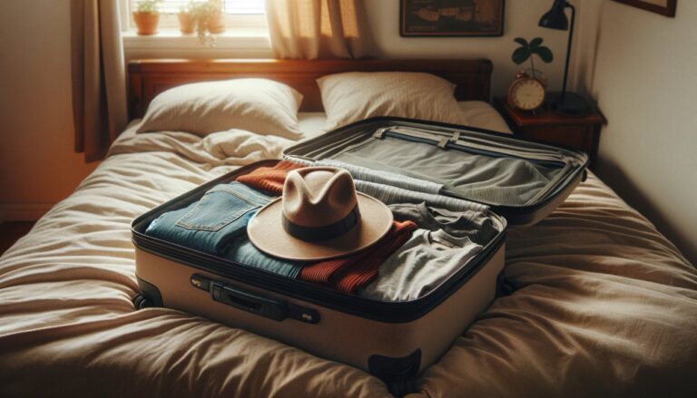 jak spakować kapelusz do walizki