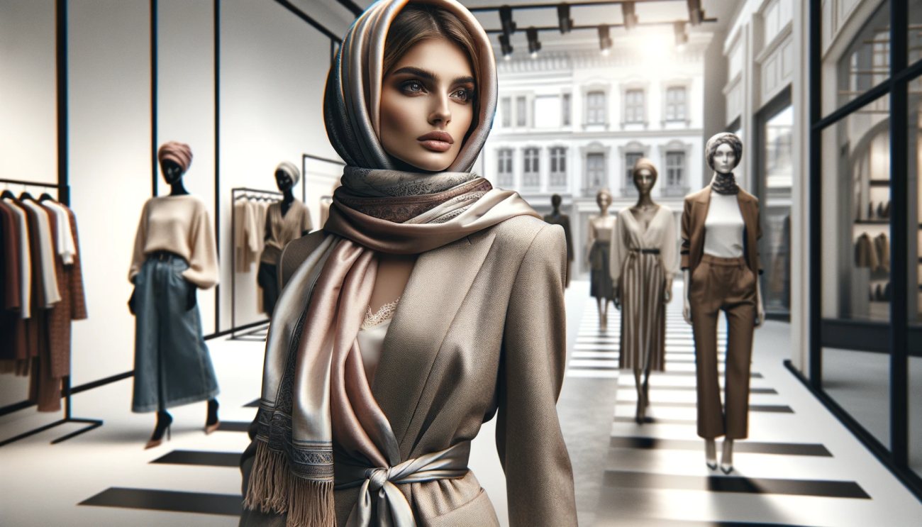 jak zawiązać chustę na głowie