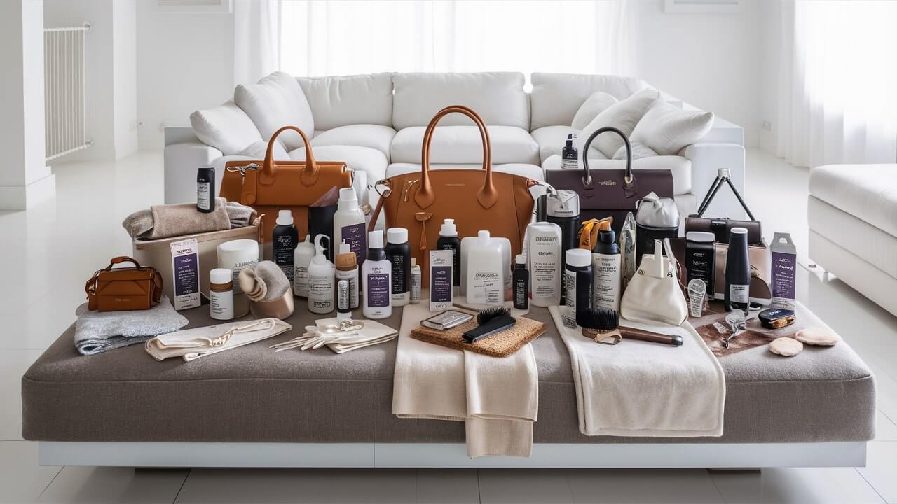 czym wyczyścić przebarwienia na torebce