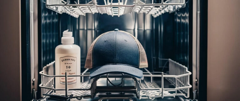 jak wyprać czapkę z daszkiem w zmywarce