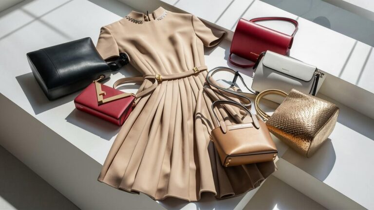 Jaka torebka do beżowej sukienki?