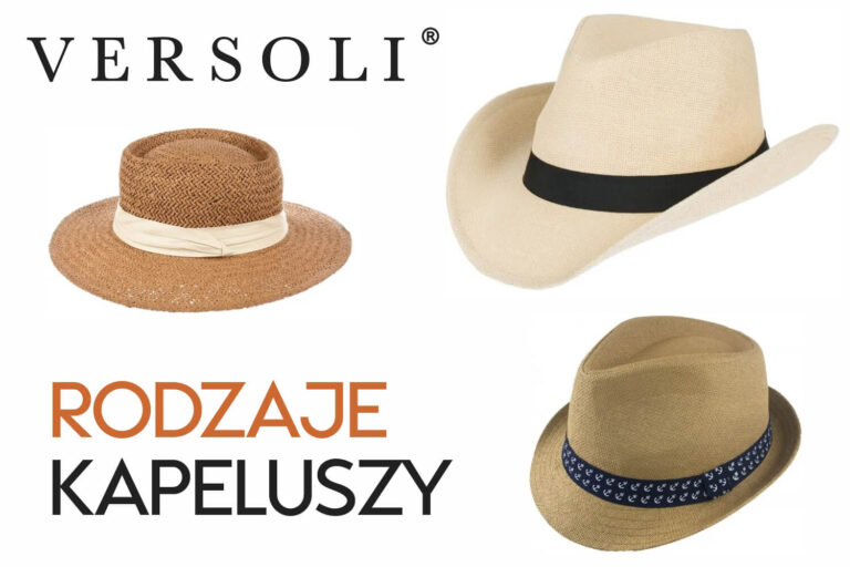 Rodzaje kapeluszy