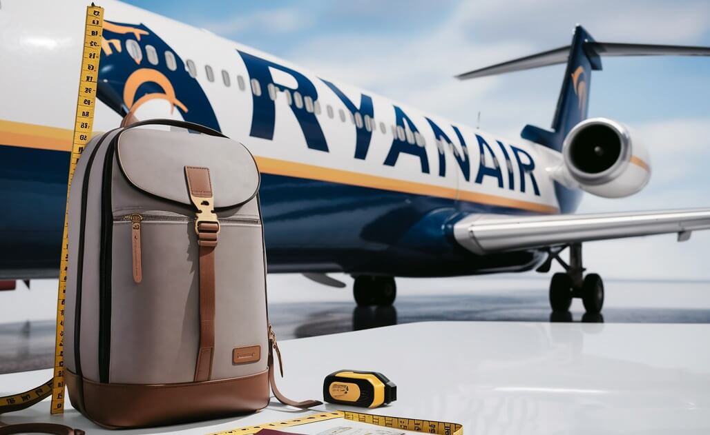 Wymiary plecaka do samolotu Ryanair