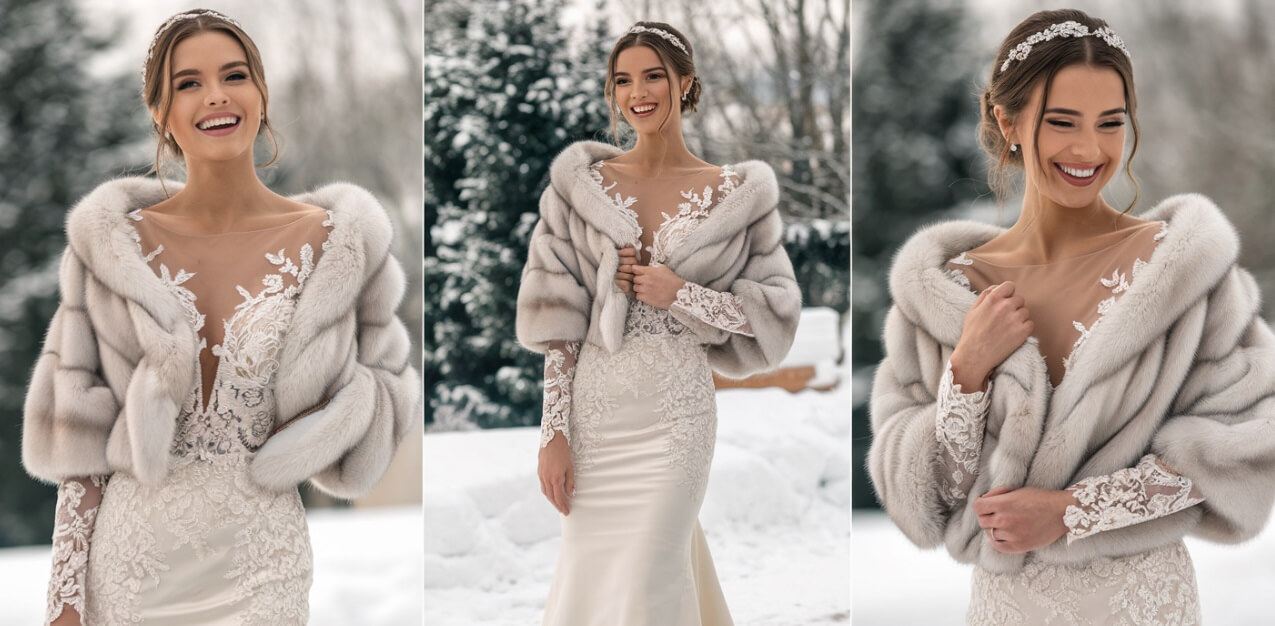 Co ubrać na ślub cywilny zimą