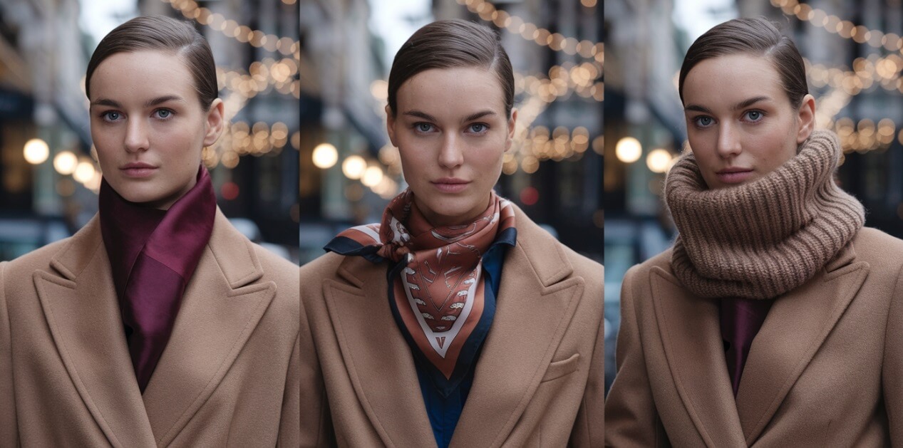 Jak dobrać szalik do płaszcza?
