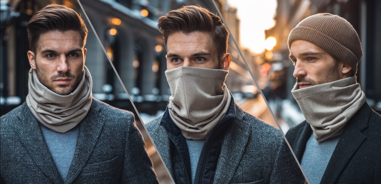 Jak nosić komin męski