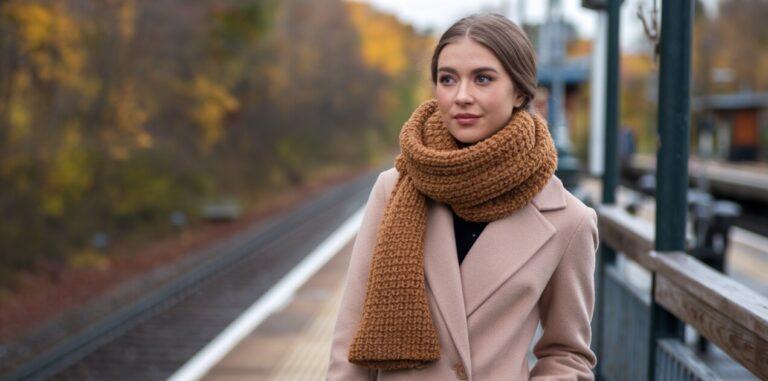 Jaki szalik do beżowego płaszcza?
